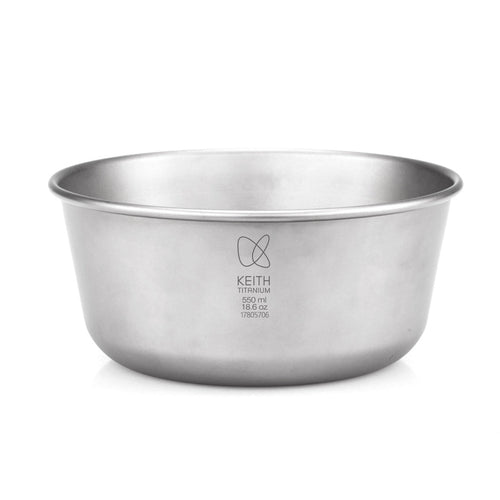 Bols Plats en Titane