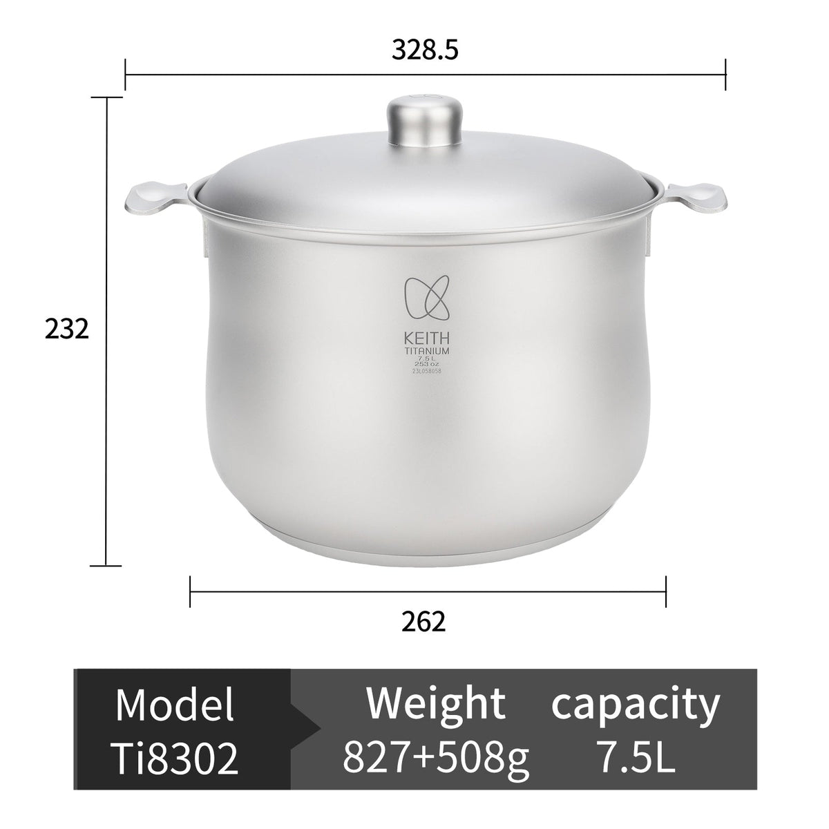 Casseroles en Titane
